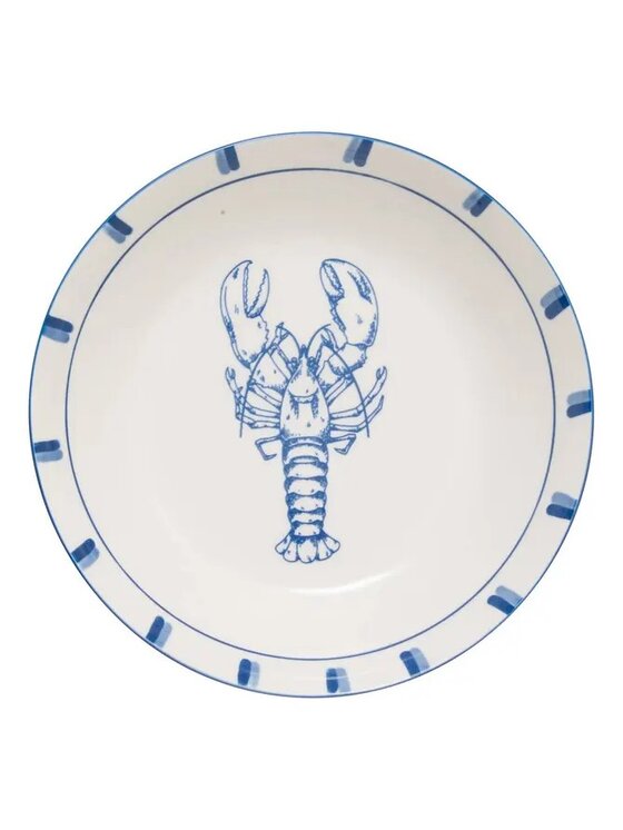 MIAhome MIAhome Komplet talerzy 6 szt. porcelanowych głębokich Oceania Biały