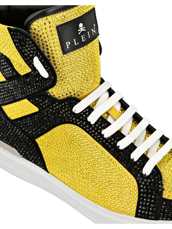 PHILIPP PLEIN PHILIPP PLEIN Sneakersy 13347 Żółty