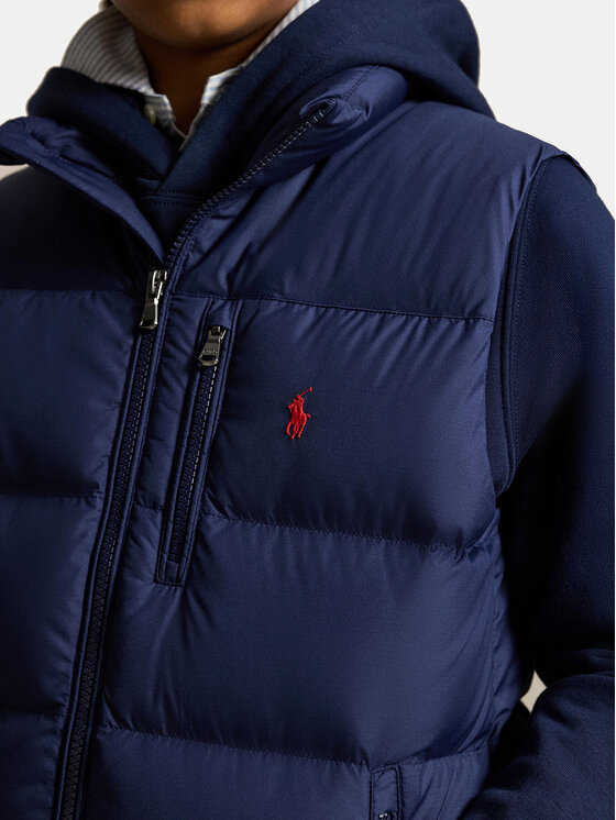 Polo Ralph Lauren Polo Ralph Lauren Αμάνικο Μπουφάν 323969863002 Σκούρο μπλε Regular Fit