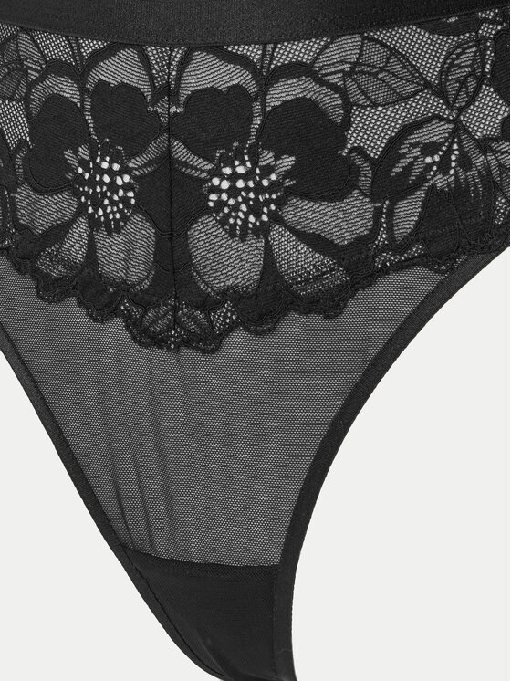 Hunkemöller Hunkemöller Стрінги Sophia 300460 Чорний