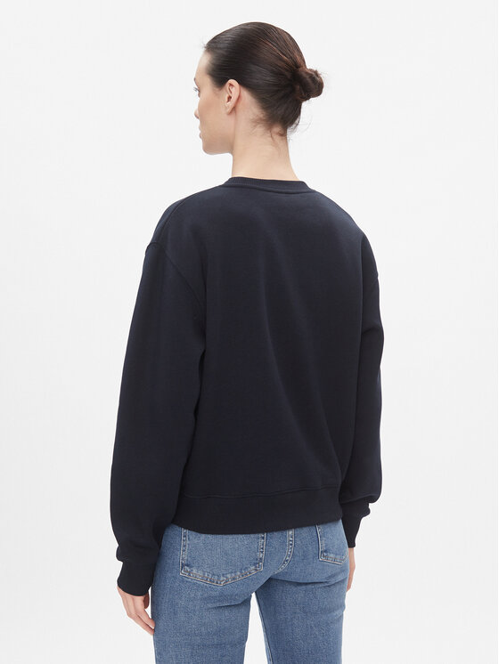 Tommy Hilfiger Tommy Hilfiger Світшот Logo WW0WW39791 Голубий Regular Fit