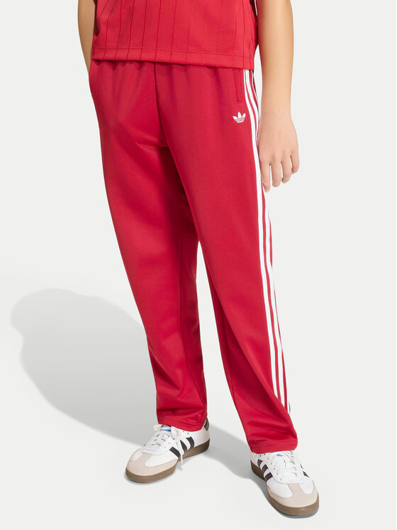 adidas adidas Spodnji del trenirke Firebird HZ6651 Rdeča Regular Fit