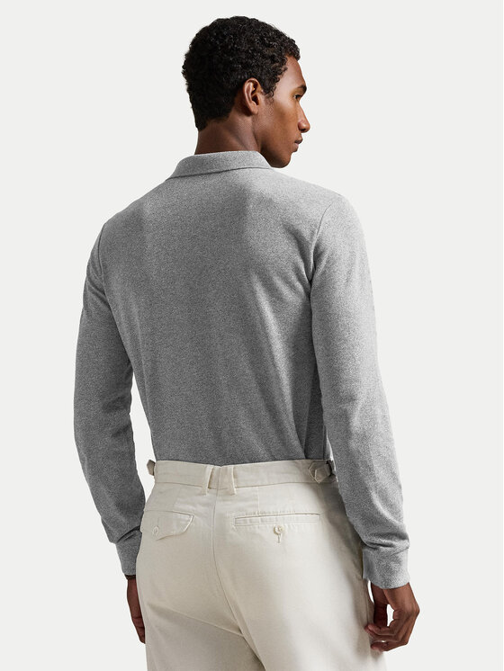 Polo Ralph Lauren Polo Ralph Lauren Polokošeľa 710680790003 Sivá Custom Slim Fit