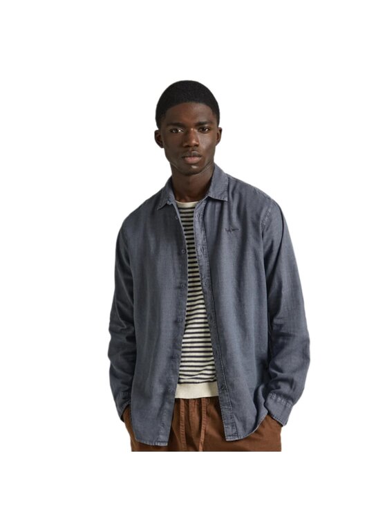Pepe Jeans Pepe Jeans Košile Paytton PM308523 Šedá Regular Fit