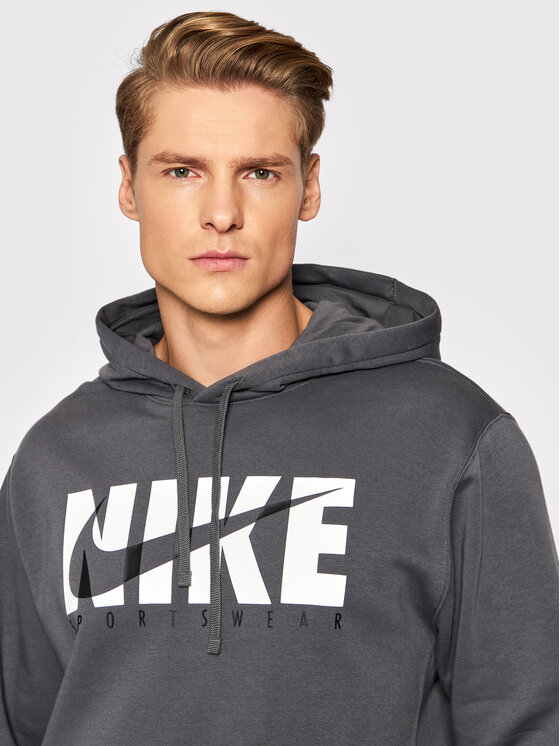 Nike Nike Μπλούζα Sportswear Graphic DD5242 Γκρι Standard Fit