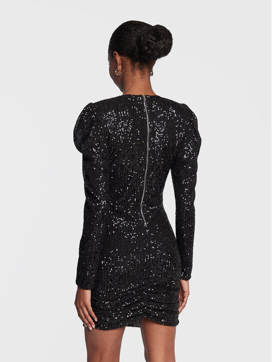 Silvian Heach Silvian Heach Коктейльна сукня CVA22235VE Чорний Slim Fit
