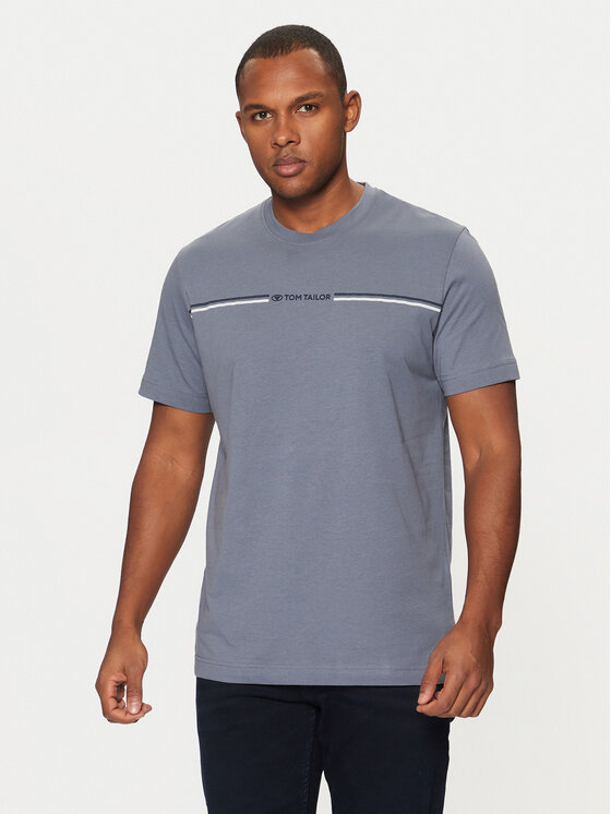 Tom Tailor T-krekls 1037803 Zils Regular Fit