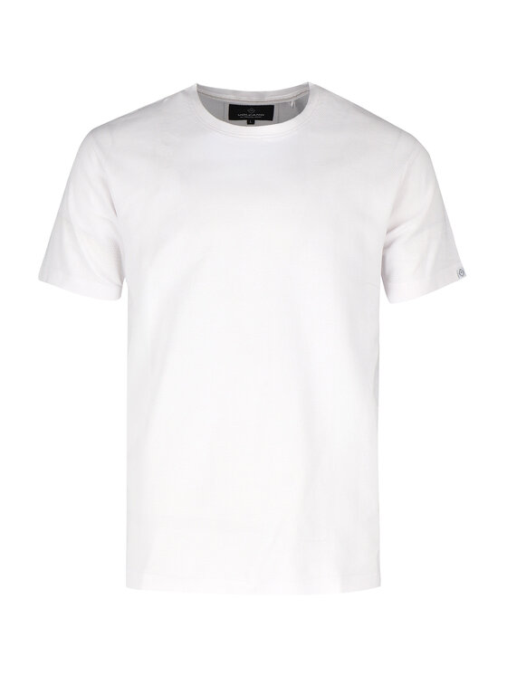 Volcano Volcano T-Shirt TM-FROST Biały Regular Fit