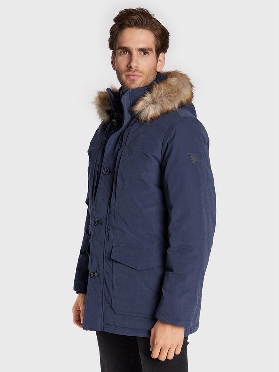 Wrangler Wrangler Parka W4E6X7114 112320173 Blu Regular Fit