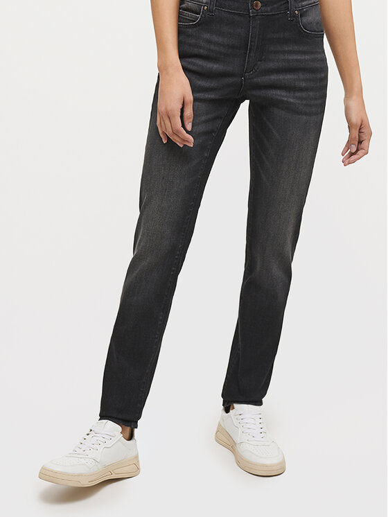 Mustang Džínsy Crosby 1013589 Čierna Regular Fit