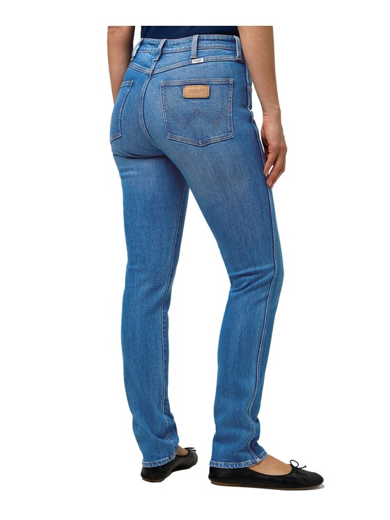 Wrangler Wrangler Jeansy 112371168 Niebieski Slim Fit