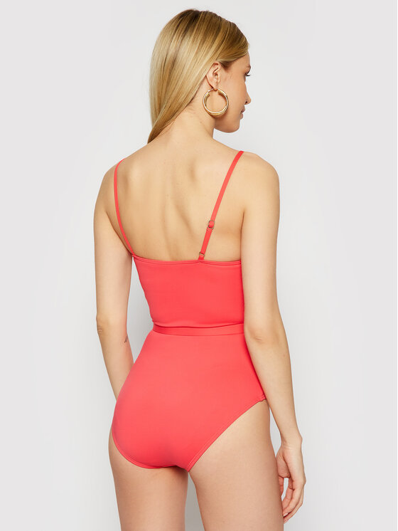 MICHAEL Michael Kors MICHAEL Michael Kors Kopalni kostum Cruise 2020 MM6Q542 Rdeča