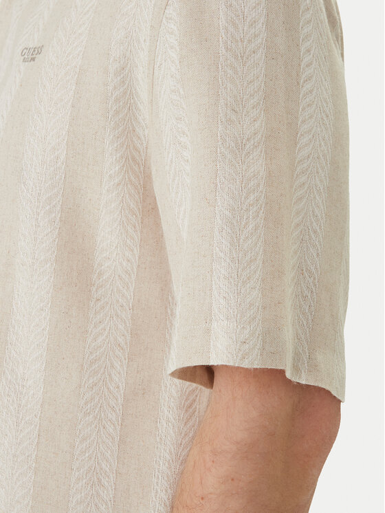 Guess Guess Сорочка M6GH28 W1717 Бежевий Regular Fit