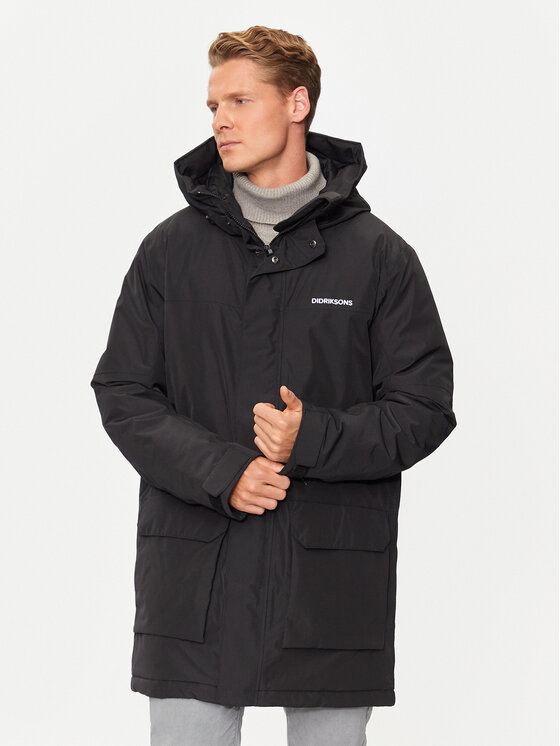 Didriksons Didriksons Parka Danny 505802 Fekete Regular Fit