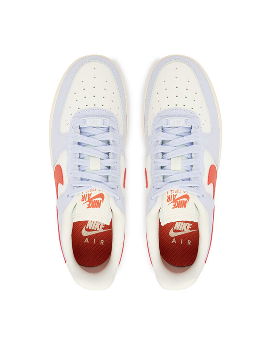 Nike Nike Sneakersy Wmns Air Force 1 '07 HV0843 085 Błękitny
