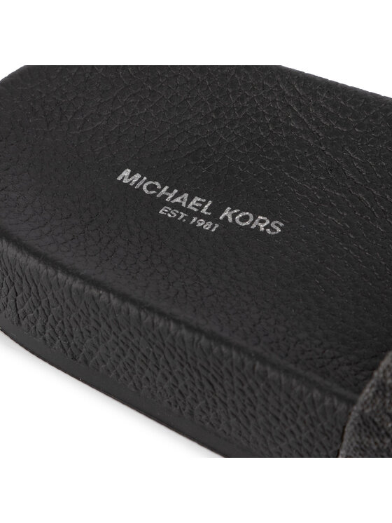 MICHAEL Michael Kors MICHAEL Michael Kors Klapki Jake Slide 42R0JSFA3Q Czarny