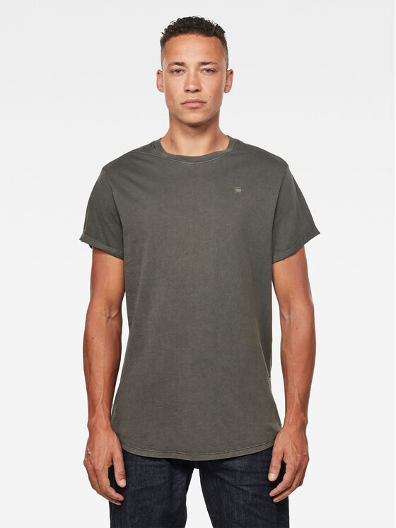 G-Star Raw G-Star Raw T-Shirt D16396-2653-B575 Szary Regular Fit