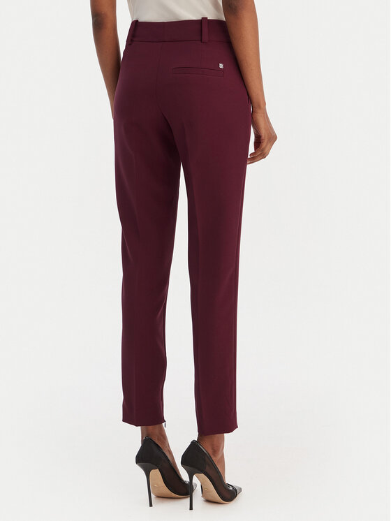 HUGO HUGO Riidest püksid Hedima-1 50544742 Lilla Slim Fit