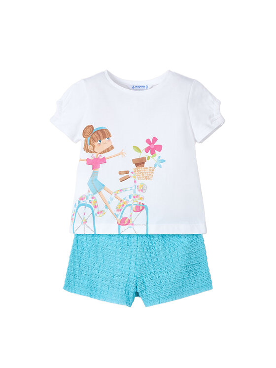 Komplet t-shirt i spodenki Mayoral