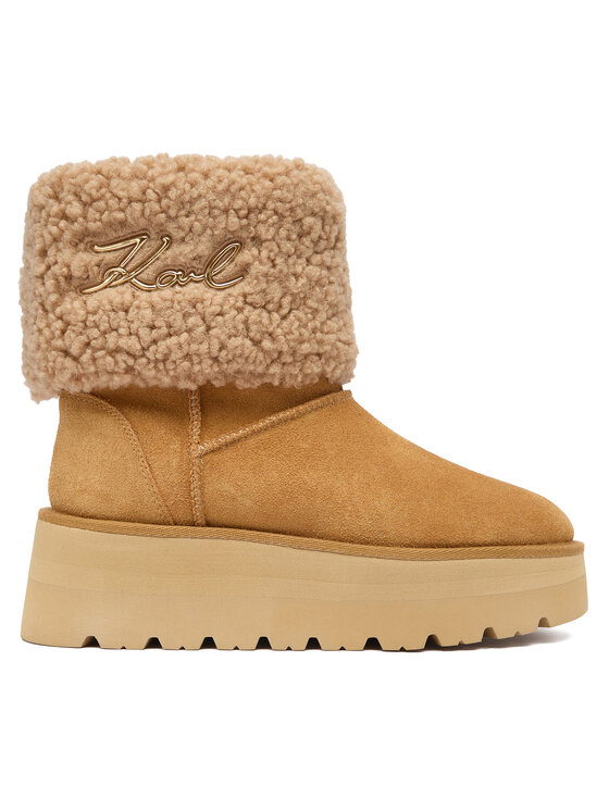 KARL LAGERFELD KARL LAGERFELD Sniega zābaki KL48653 Brūns