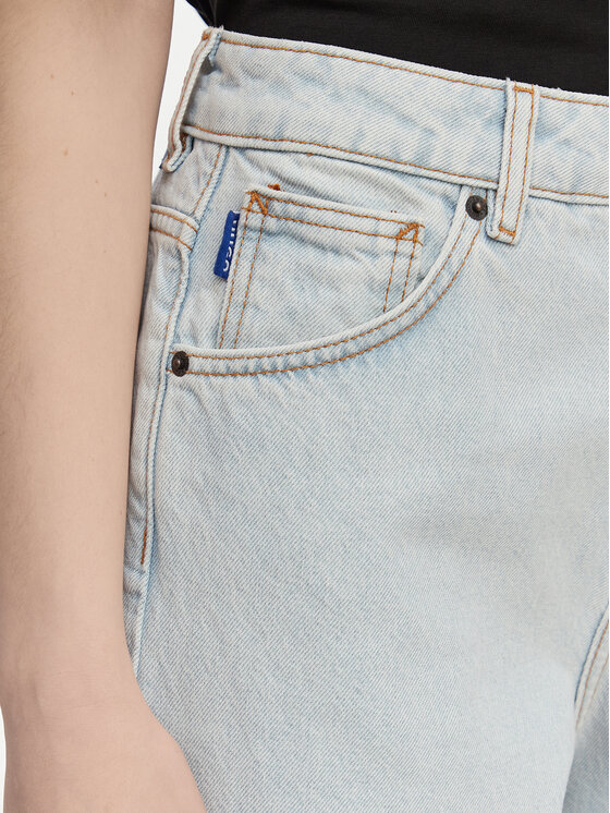 HUGO HUGO Traperice Leni_B 50535097 Svijetlo plava Relaxed Fit