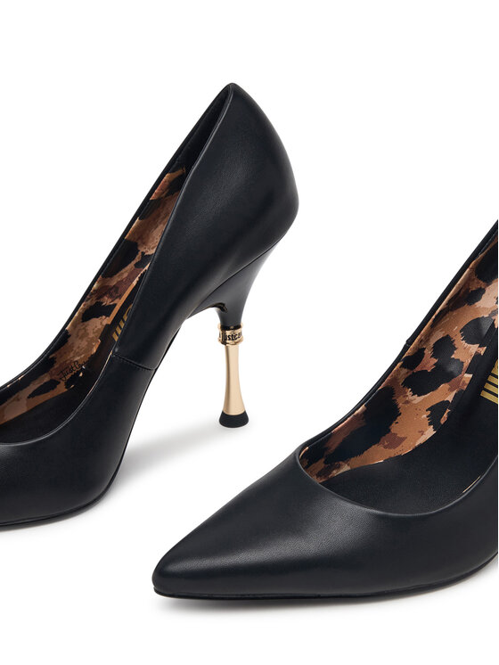 Just Cavalli Just Cavalli Pantofi cu toc subțire 81RA3S41 ZSE95 Negru