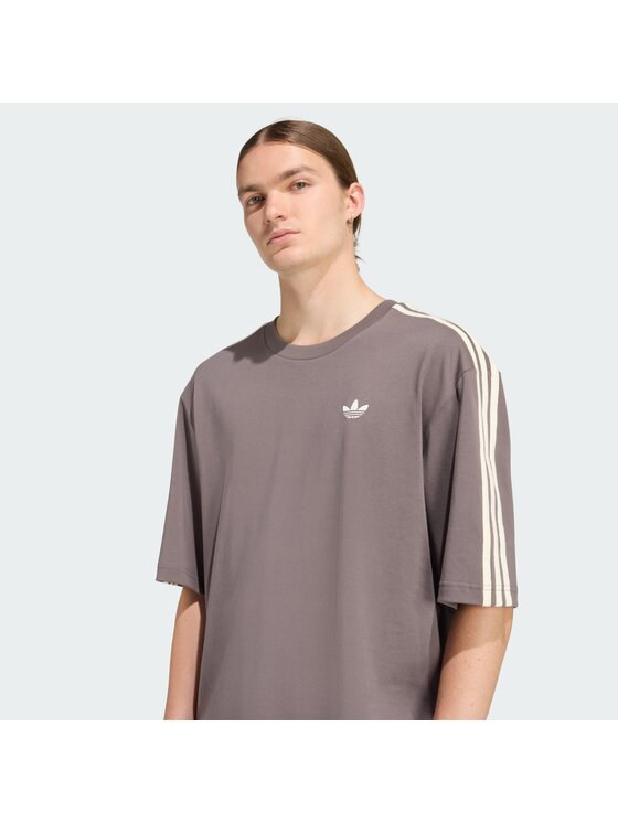 adidas adidas T-Shirt adicolor 3-Stripes KE1591 Grau Oversize