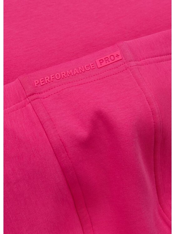 PITBULL PITBULL Bluza DISCOVERY Różowy Regular Fit