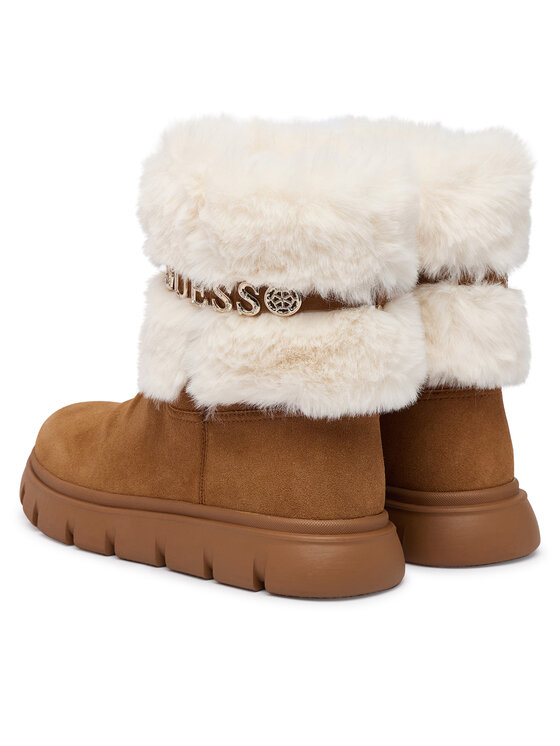 Guess Guess Śniegowce FLFMEL ELE10 Brązowy jasny
