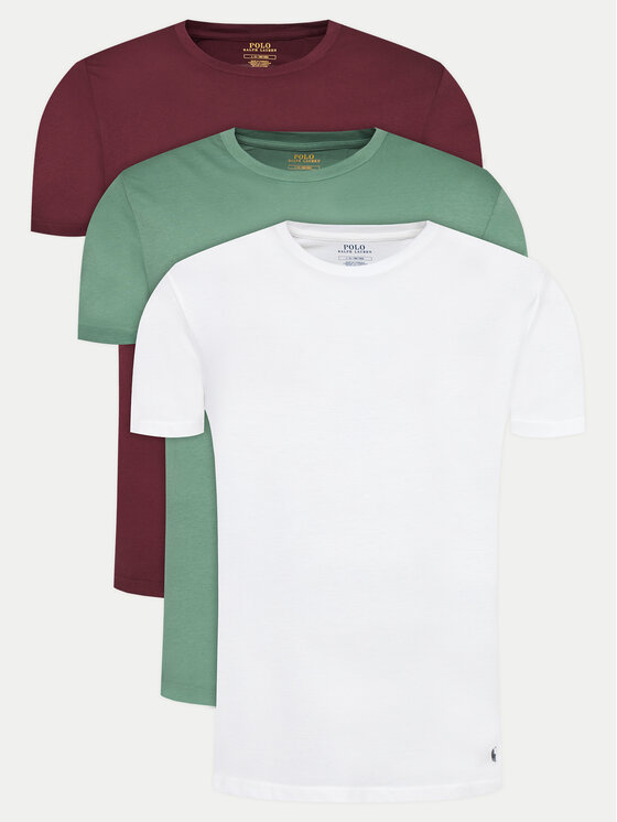 3 pack polo t shirts slim fit top