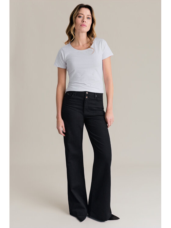 Lancerto Lancerto Jeansy Callisto SP113226000012 Czarny Regular Fit