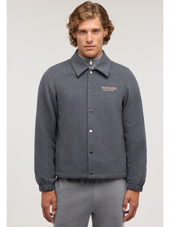 Trussardi Trussardi Marynarka R014M000074N0G1 Szary Regular Fit