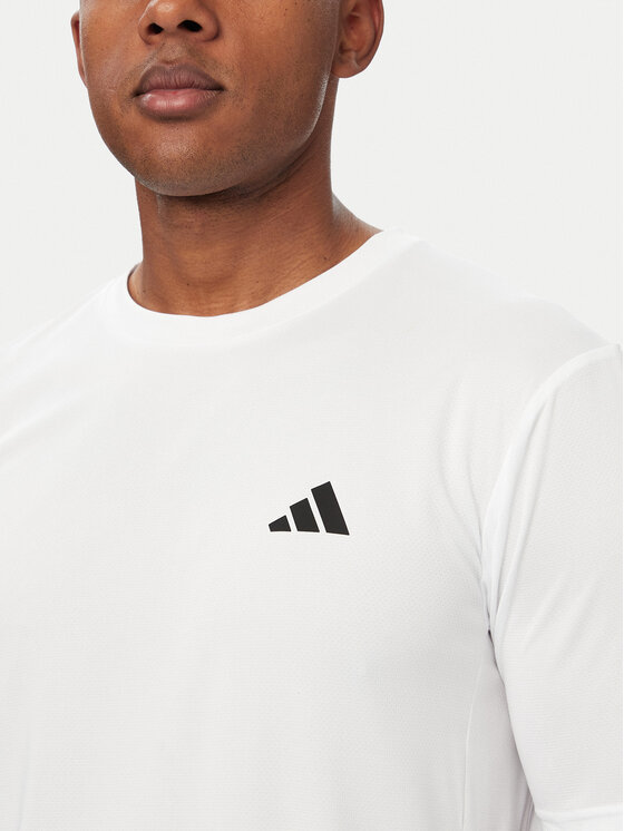 adidas adidas T-Shirt Workout Essentials Base 3-Stripes KD0699 Λευκό Regular Fit