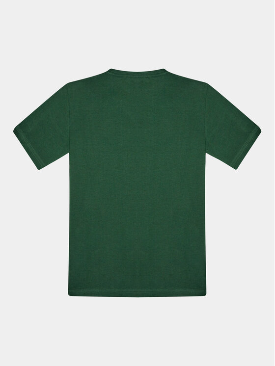 Quiksilver Quiksilver T-Shirt Complogo Tees EQBZT04369 Grün Regular Fit