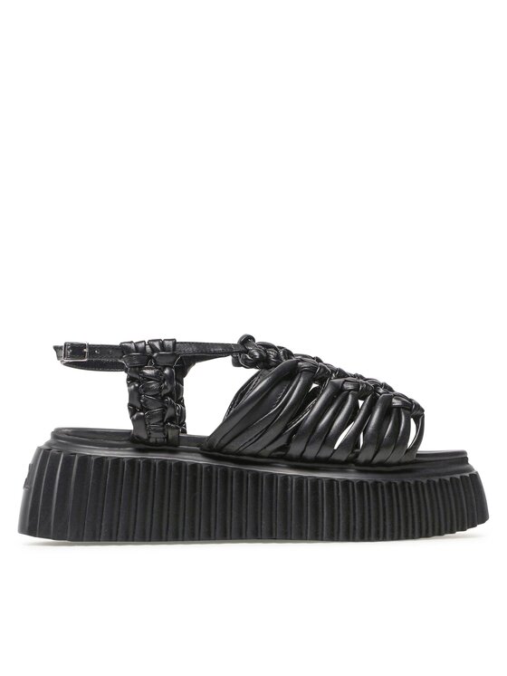 AGL AGL Σανδάλια Alice Flatform D642072PQKE1581013 Μαύρο