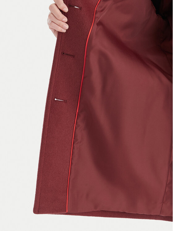 MAX&Co. MAX&Co. Вовняне пальто 2526016023200 Бордовий Regular Fit