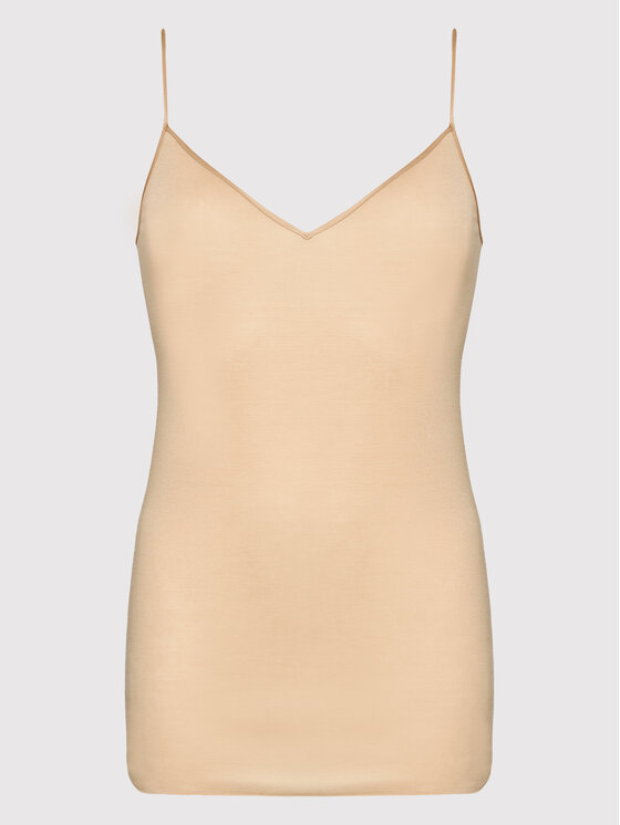 Hanro Hanro Maieu Cotton Seamless 1601 Bej Slim Fit
