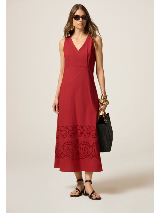 Oltre Oltre Abito da sera 7303R004790N026 Rosso A-Line Fit