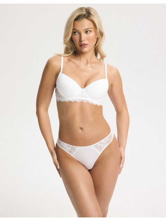 Esotiq Esotiq Biustonosz push-up 44712 Biały