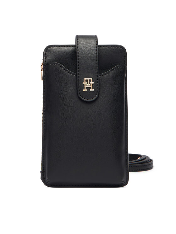 Tommy Hilfiger Tommy Hilfiger Калъф за телефон Th Icon Phone Wallet AW0AW18137 Черен