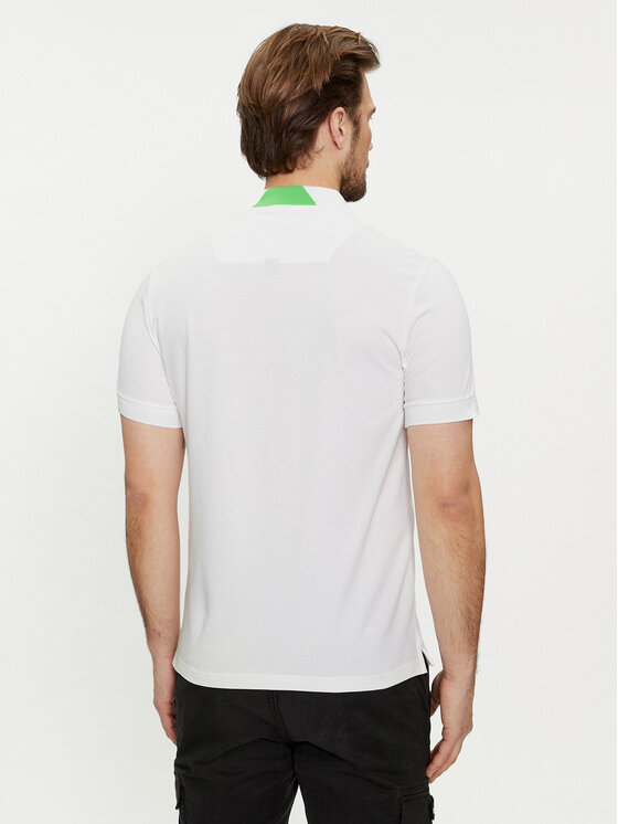 REPLAY Replay Тениска с яка и копчета M3540A.000.20623 Екрю Regular Fit