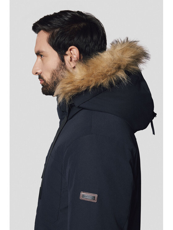 Lancerto Lancerto Kurtka zimowa Rothera KU073224000011 Granatowy Regular Fit