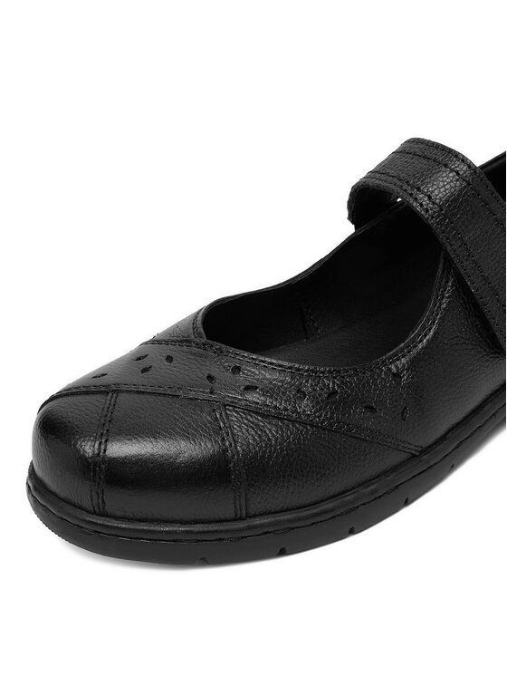 Go Soft Go Soft Baleriny CEO-WI23-LENA-12 Czarny