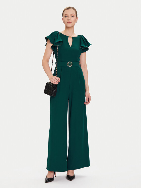 Rinascimento Rinascimento Salopetă CFC0125317003 Verde Regular Fit