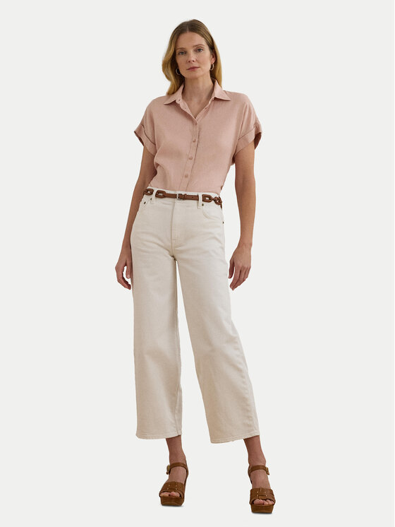 LAUREN RALPH LAUREN LAUREN RALPH LAUREN Košile 200699152053 Růžová Relaxed Fit