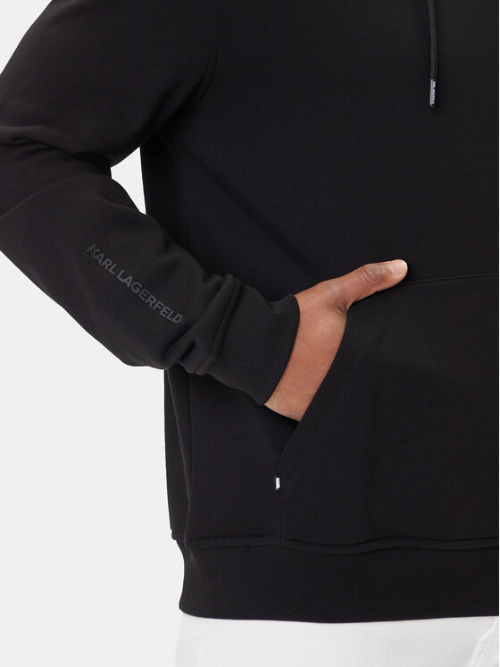 KARL LAGERFELD KARL LAGERFELD Mikina 705711 500900 Černá Regular Fit