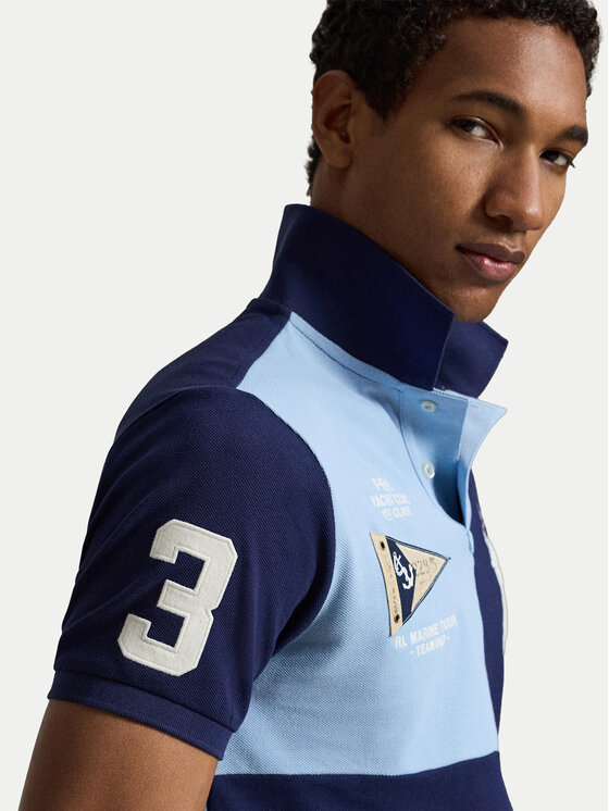 Polo Ralph Lauren Polo Ralph Lauren Polo 710B21927001 Tamnoplava Custom Slim Fit