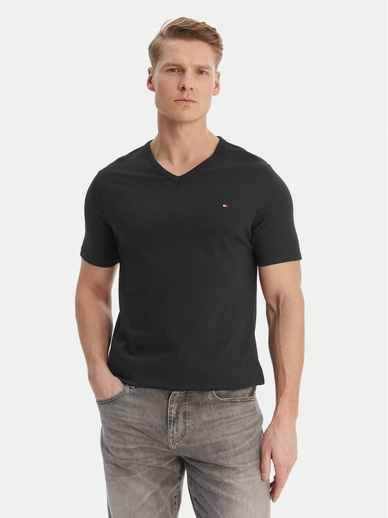 Tommy Hilfiger Tommy Hilfiger Set de tricouri﻿ UM0UM03865 Negru Regular Fit
