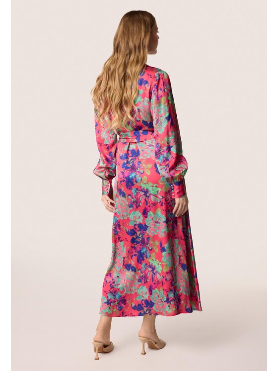 QUIOSQUE QUIOSQUE Sukienka codzienna 4VF005 Różowy Regular Fit