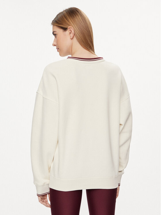 Converse Converse Sweatshirt Retro 10026039-A03 Écru Oversize